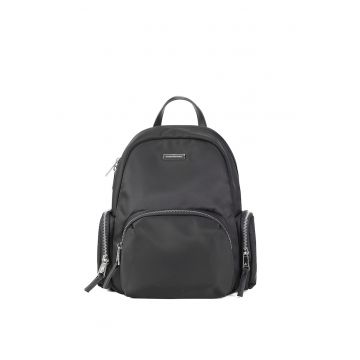 Rucsac cu buzunare exterioare - Negru