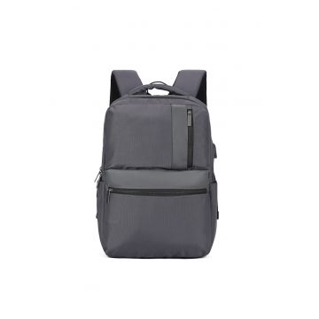 Rucsac cu inchidere cu fermoar - Gri