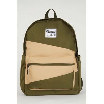 Rucsac cu model in doua tonuri si compartiment pentru laptop