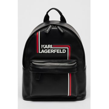 Rucsac de piele ecologica cu logo K/Essential Rucsac de piele ecologica cu logo K/Essential