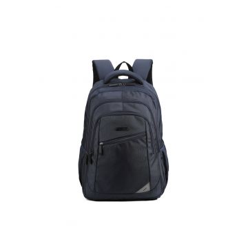 Rucsac din material textil cu model uni Rucsac din material textil cu model uni