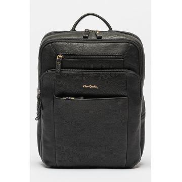 Rucsac din piele cu buzunare multiple Rucsac din piele cu buzunare multiple