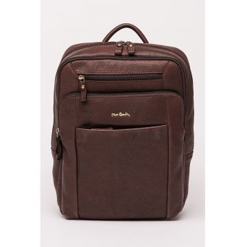 Rucsac din piele cu buzunare multiple Rucsac din piele cu buzunare multiple