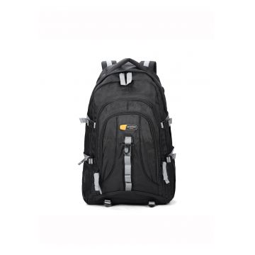 Rucsasc unisex cu buzunare multiple Rucsasc unisex cu buzunare multiple