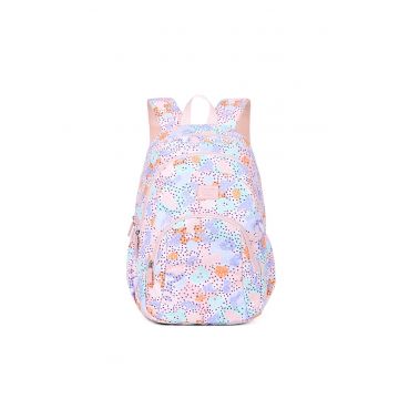 Rucsasc unisex din material textil cu imprimeu Rucsasc unisex din material textil cu imprimeu