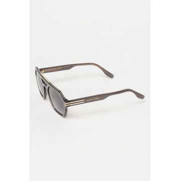 Ochelari de soare hexagonali cu lentile in degrade