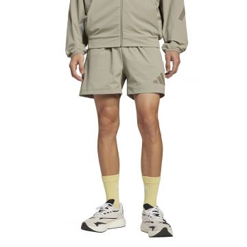 Pantaloni scurti cu snur de ajustare si buzunare laterale