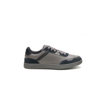 Pantofi sport cu garnituri de piele intoarsa