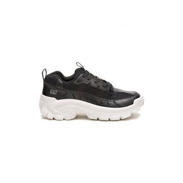 Pantofi sport de piele ecologica cu imprimeu logo