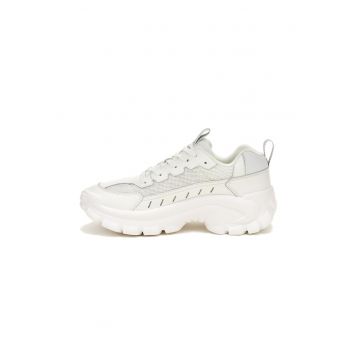 Pantofi sport de piele ecologica cu imprimeu logo