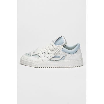 Pantofi sport din piele cu insertii din material textil Low 3.0