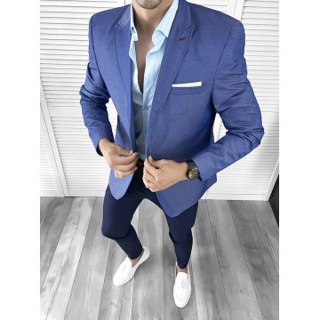 Sacou barbati slim fit 384 D2-1.2