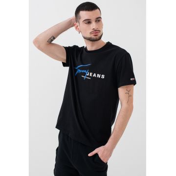 Tricou de bumbac Signature
