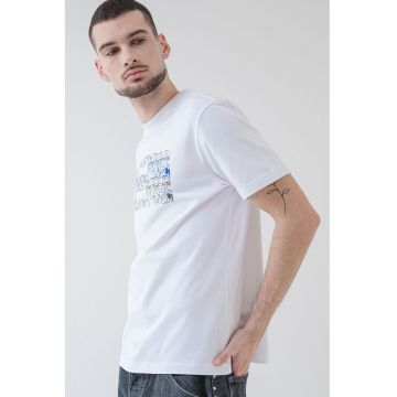 Tricou regular fit de bumbac organic