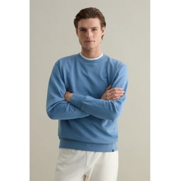 Bluza de trening de bumbac cu decolteu la baza gatului