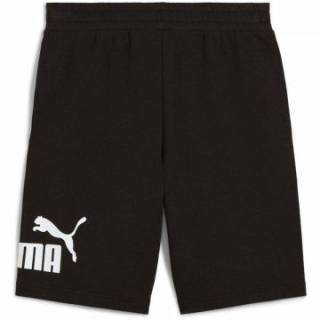 Pantaloni scurti unisex Puma Ess Big No. 1 Logo Shorts 10 68259601, XXL, Negru