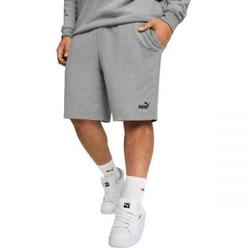 Pantaloni scurti unisex Puma Ess No. 1 Logo Shorts 10 68259403, M, Gri