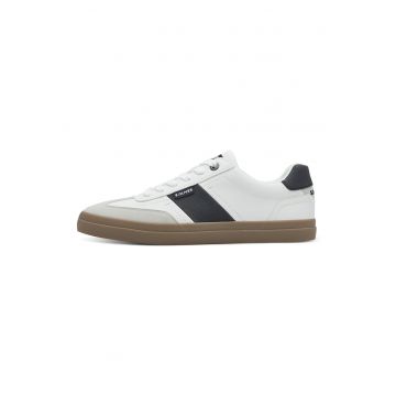 Pantofi sport din piele ecologica si material textil