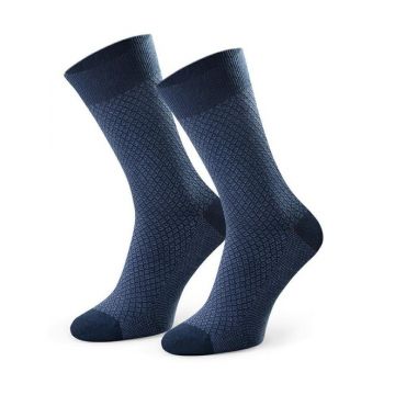 Sosete bleumarin cu model Steven S011-001