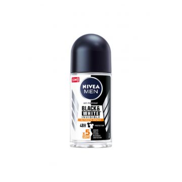 Deodorant roll-on  Black & White Invisible Ultimate Impact - masculin - 50 ml
