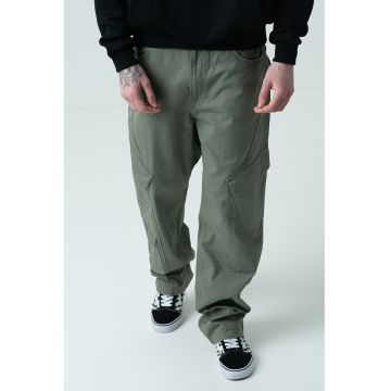 Pantaloni cargo cu croiala ampla
