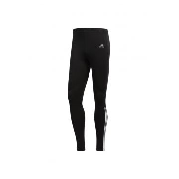 Pantaloni  Running 3 Stripes Tights pentru barbati - negru