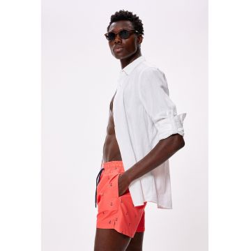 Pantaloni scurti de baie cu buzunare laterale