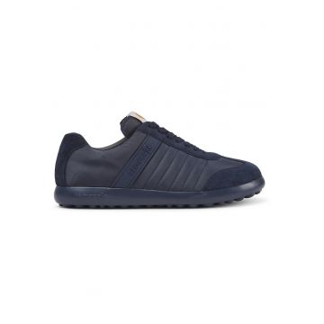 Pantofi sport cu garnituri de piele intoarsa Pelotas XLF 319 - Bleumarin