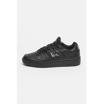 Pantofi sport de piele cu logo