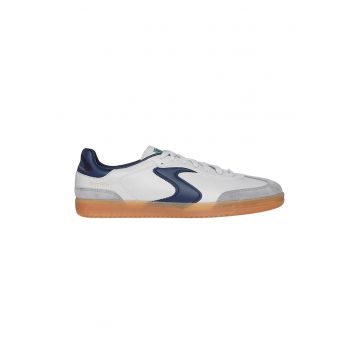 Pantofi sport din piele ecologica cu garnituri din piele intoarsa Hotshot