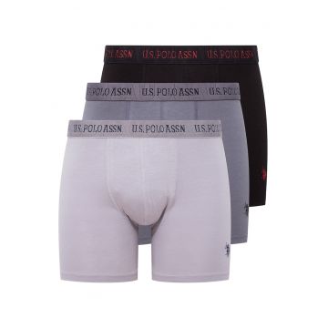 Set de boxeri din bumbac si amestec de modal - 3 Perechi