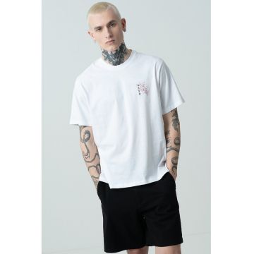 Tricou cu imprimeu pe partea din spate Valley
