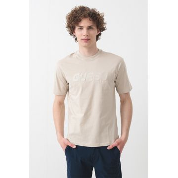 Tricou cu imprimeu logo - pentru fitness