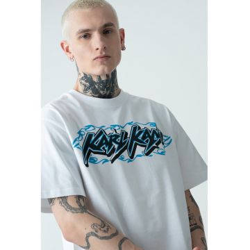 Tricou de bumbac cu imprimeu logo