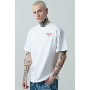 Tricou de bumbac cu model grafic