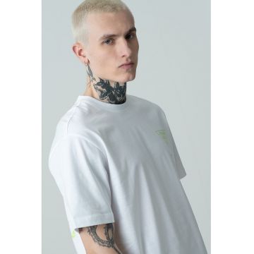 Tricou de bumbac organic cu model grafic
