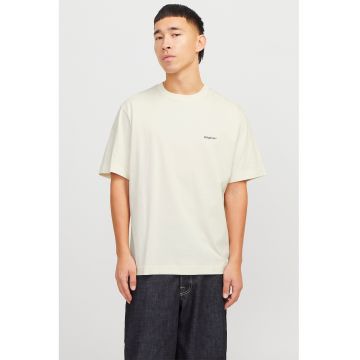 Tricou lejer cu imprimeu pe partea din spate