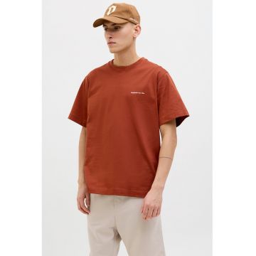 Tricou lejer cu imprimeu pe partea din spate