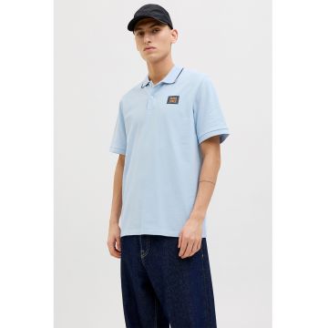 Tricou polo de bumbac cu logo
