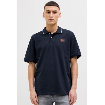 Tricou polo de bumbac cu logo