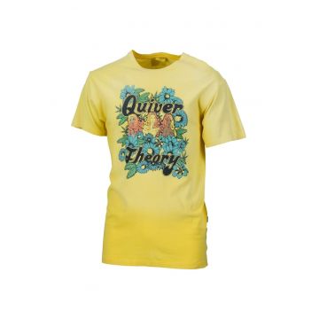 Tricou  Quiver Theory pentru barbati - galben