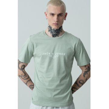Tricou regular fit cu imprimeu text