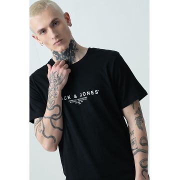 Tricou regular fit cu imprimeu text