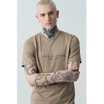 Tricou regular fit cu imprimeu text