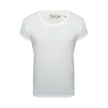 Tricou  Robit Scoop Neck pentru barbati - alb