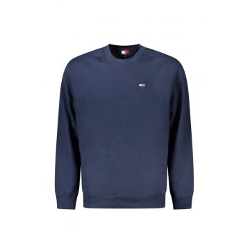 Bluza barbati - cu mini logo brodat - Regular fit -  Bleumarin -