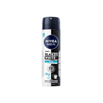 Deodorant spray  Black & White Invisible - 150 ml