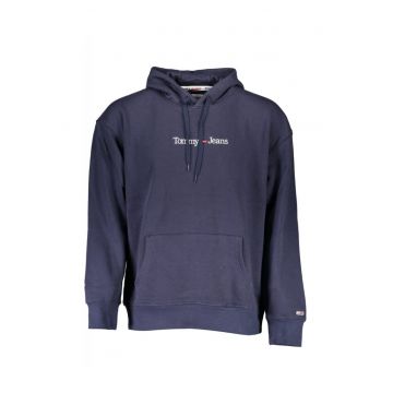 Hanorac barbati cu buzunar central - cu imprimeu cu logo - Regular fit -