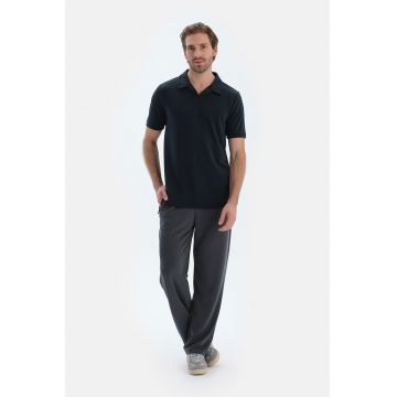Pantaloni din amestec de modal cu snur de ajustare