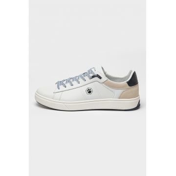 Pantofi sport de piele cu garnituri de piele intoarsa ecologica Marvin
